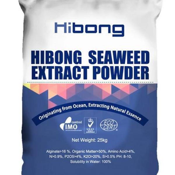 Picture of bag of Hibong seaweed extract fertiliser
